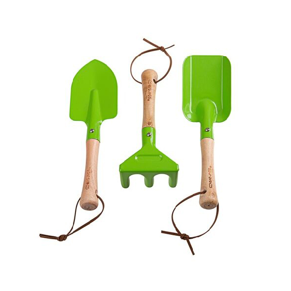 Dětské nářadí na zahradu BIGJIGS TOYS dřevěné