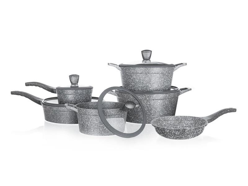 Sada hrnců BANQUET Granite 11ks