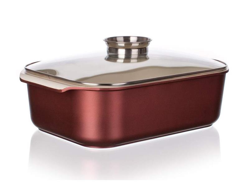 Pekáč BANQUET Gourmet Ceramia 40x25 cm s poklicí