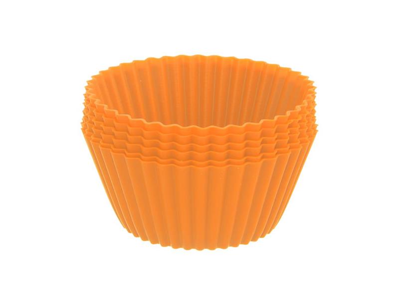 Forma na pečení ORION Muffiny silikon oranžová 12ks