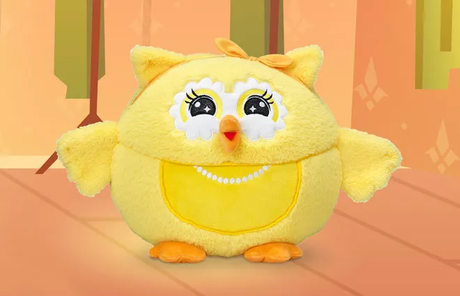 Sovička DORMEO EMOTION OWL FAMILY MOM žlutá 3v1