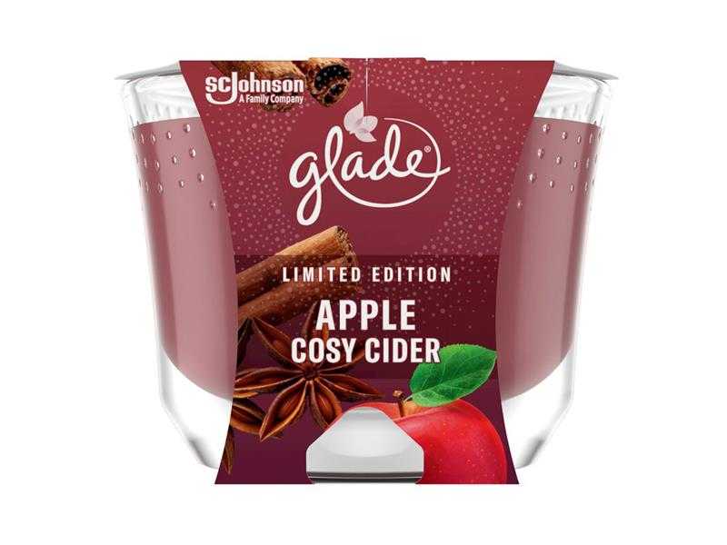 GLADE Maxi svíčka Apple Cosy Cider 224g