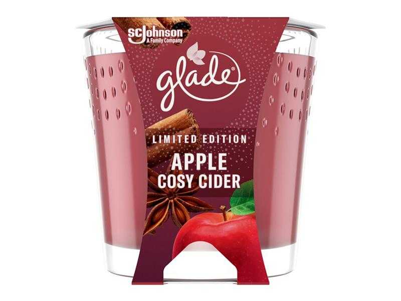 GLADE Svíčka Apple Cosy Cider 129g