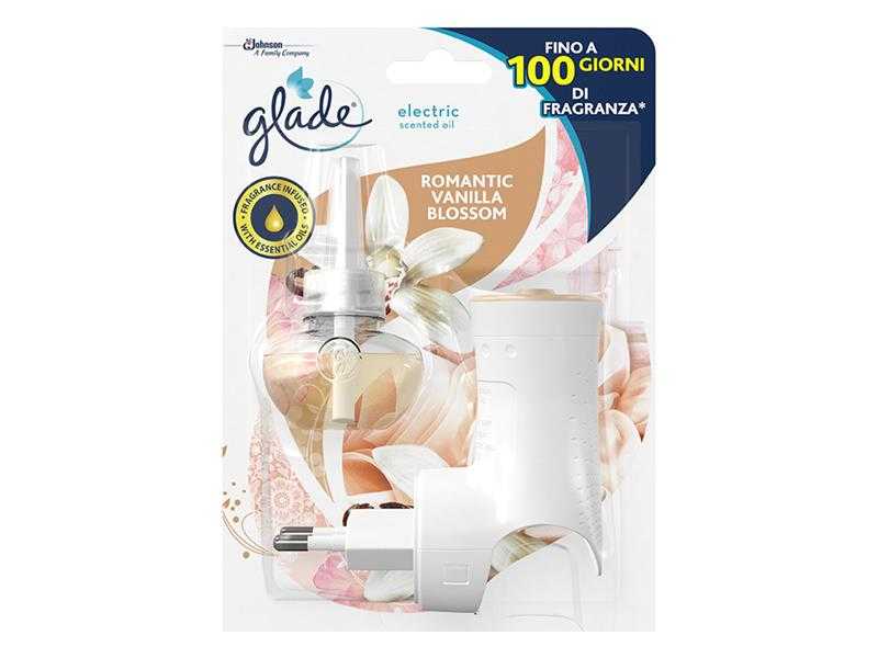 GLADE Elektrický osvěžovač vzduchu Romantic Vanilla Blossom 1+20ml