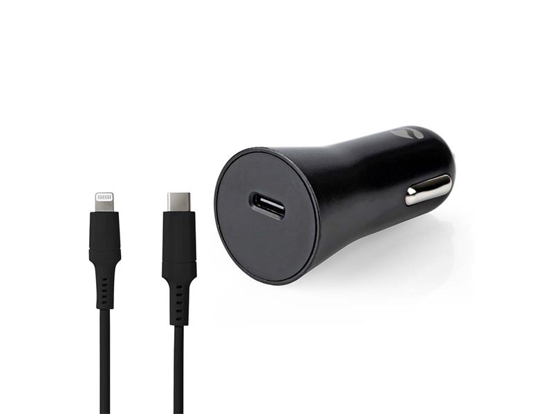 Nabíječka telefonu NEDIS CCPDL20W111BK do auta