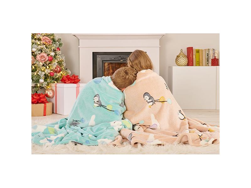 Deka a polštář DORMEO Warm Hug 2021 Rose dětská