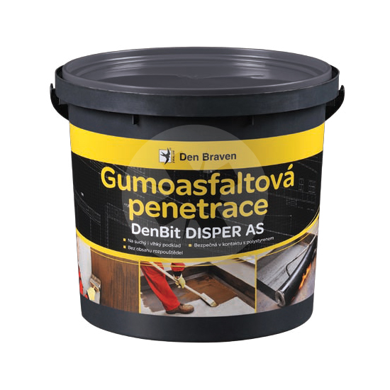 Gumoasfaltová penetrace DEN BRAVEN DenBit DISPER AS 5 kg