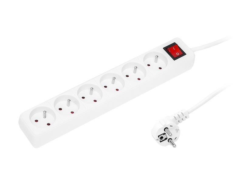 Prodlužovací kabel 6 zásuvek 1.5m BLOW 98-040 s vypínačem