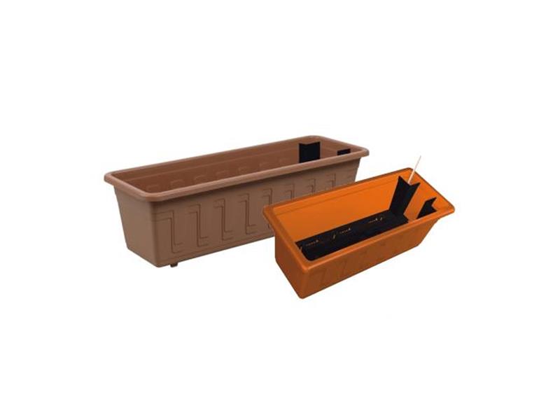 Truhlík samozavlažovací GARDEN FLOR 60cm terakota