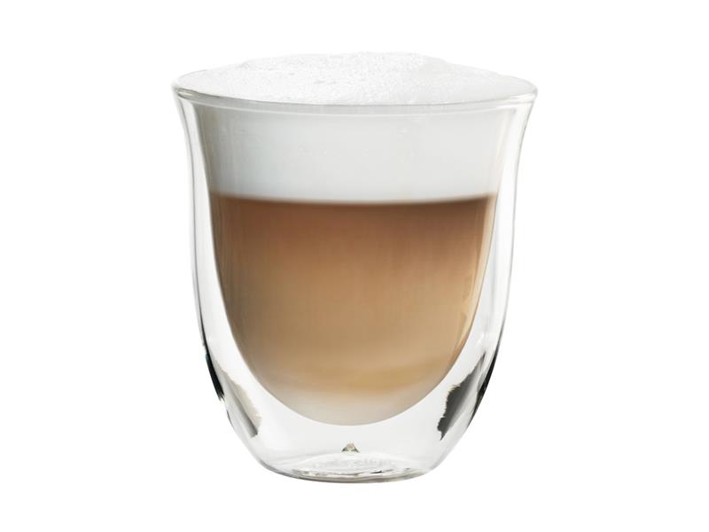 Sklenice DELONGHI cappuccino 2ks 190ml