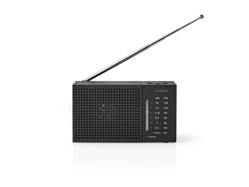 Rádio NEDIS RDFM1200BK BLACK