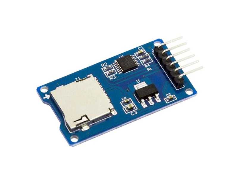 Čtečka Micro SD karet - modul SPI - 6pin