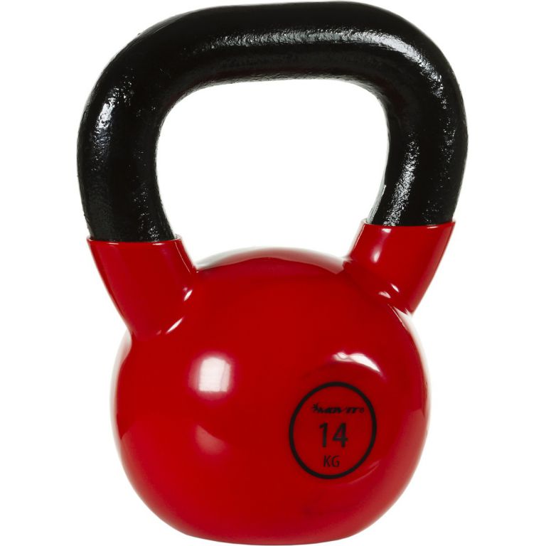 MOVIT Kettlebell 32903 Činka 14 kg s vinylovým potahem MOVIT