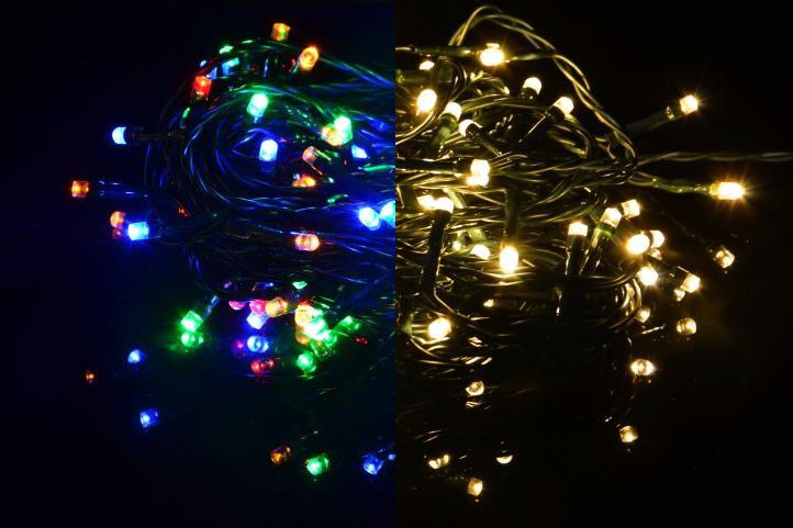 Nexos 39232 Vánoční světelný řetěz 400 LED - 9 blikajících funkcí - 39