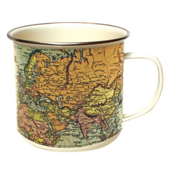 Plecháček s mapou světa Kokiska