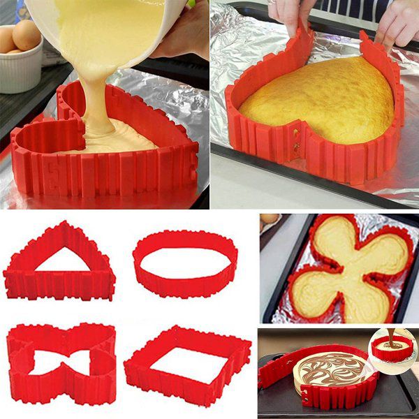 Magická tvarovací silikonová forma na dorty Kokiska