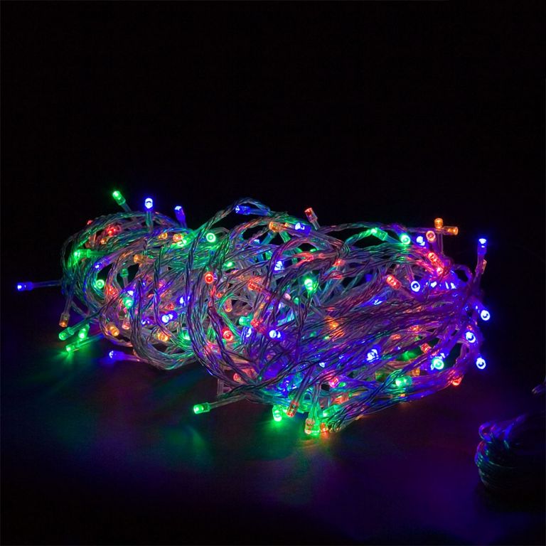 VOLTRONIC® 59580 Vánoční LED osvětlení 10 m - barevné 100 LED BATERIE VOLTRONIC®