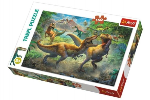Trefl Dinosauří souboj 160 dílků Teddies