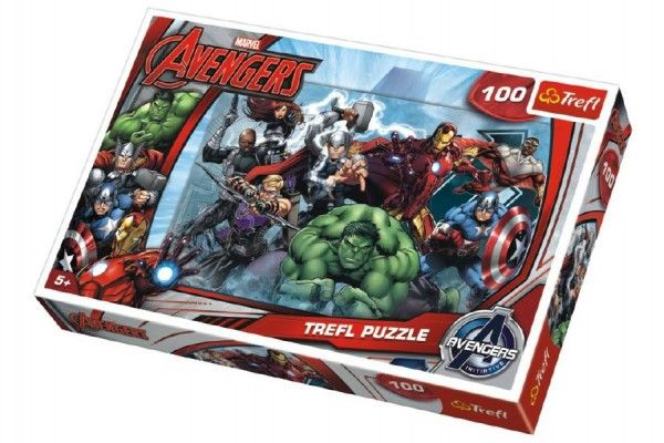 Trefl Avengers: Do akce 100 dílků Teddies