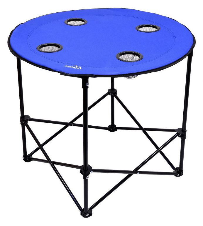 Cattara SPLIT Stůl kempingový skládací modrý Cattara