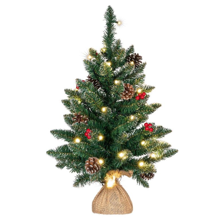 Nexos 65866 Vánoční stromek s osvětlením - 60 cm