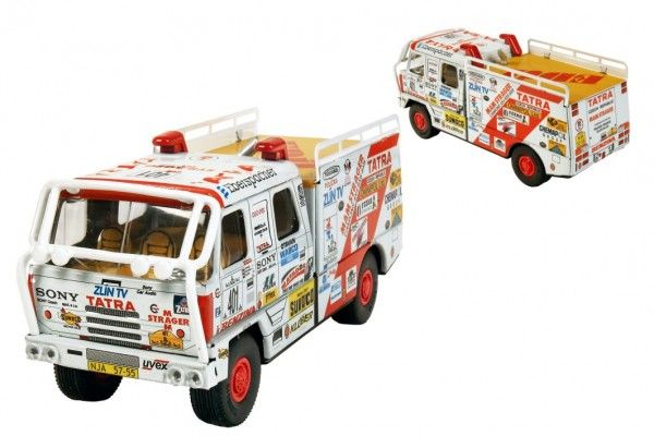 Tatra 815 Dakar 1994 kov 16cm 1:43 v krabičce Kovap Teddies