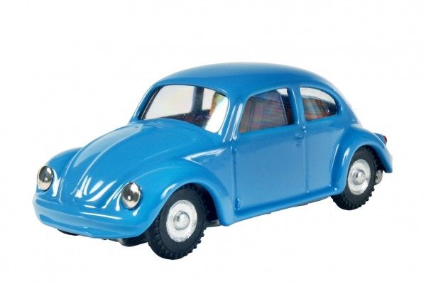 Auto VW brouk na klíček kov 11cm modré Teddies