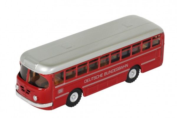 Kovap Autobus Deutsche Bundesbahn červený Teddies