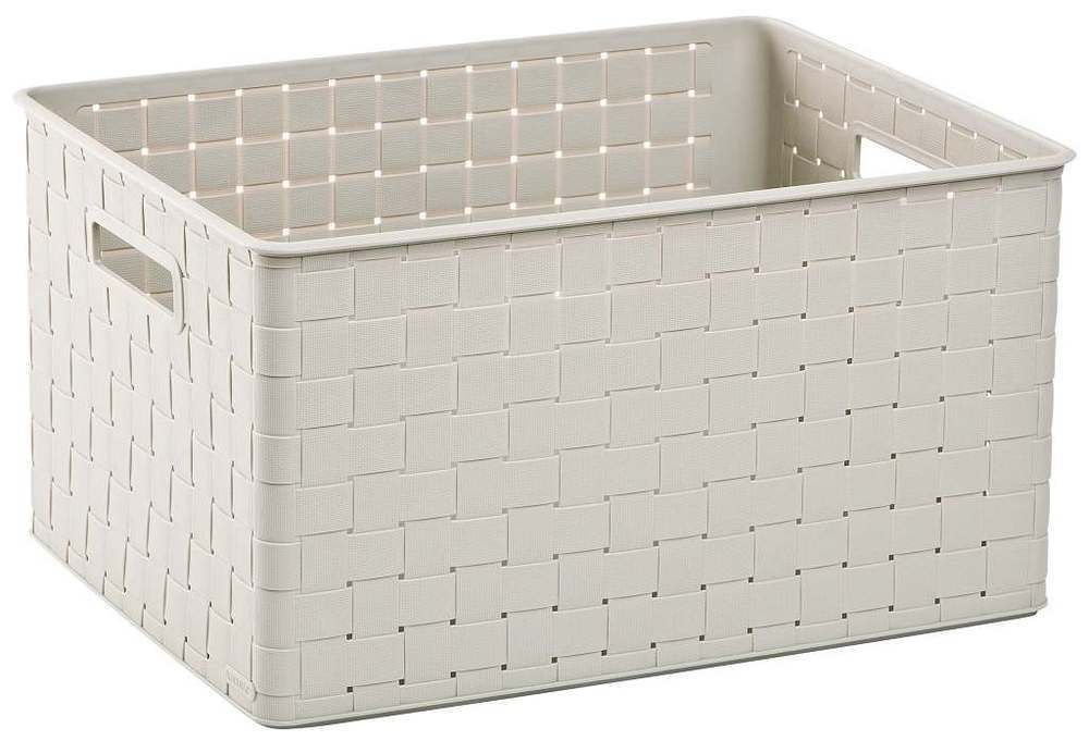 CURVER Úložný box NUANCE 30 L krémový CURVER