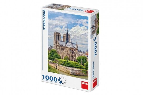 Dino Katedrála Notre-Dame Francie 1000 dílků Teddies