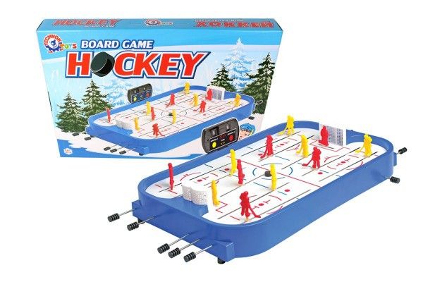 Teddies Hokej společenská hra plast/kov v krabici 54x38x7cm Teddies