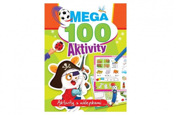 Mega 100 aktivity - pirát Teddies