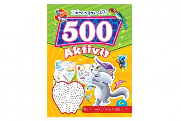 500 aktivit - kočka Teddies