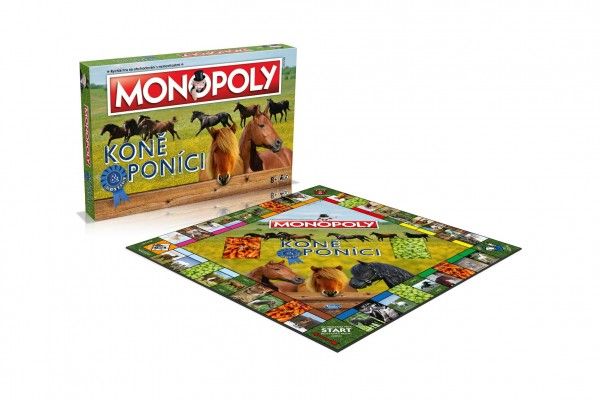 Monopoly Koně a poníci společenská hra v krabici 40x27x5