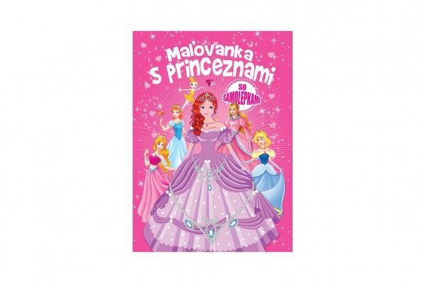 Maľovanka s princeznami - Teddies