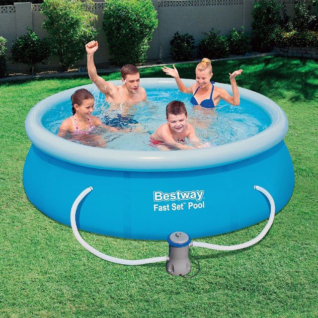Bestway Samostavěcí bazén 244x66cm s filtrací Bestway
