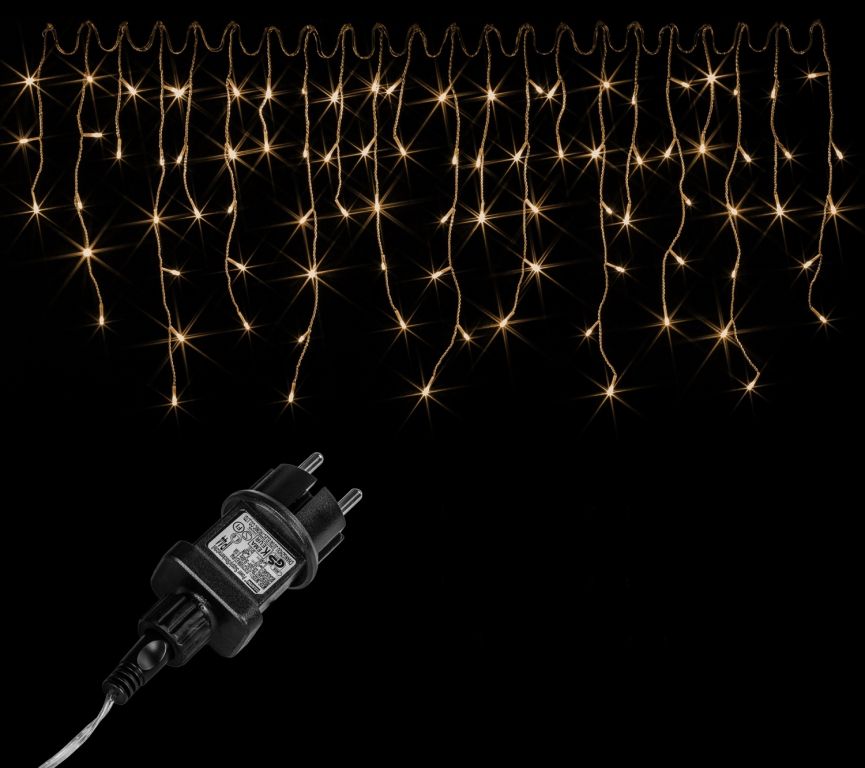 VOLTRONIC® 2054 Vánoční světelný déšť 400 LED teple bílá - 10 m VOLTRONIC®