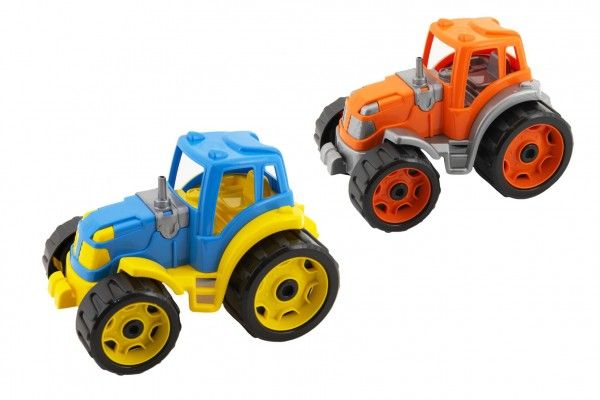 Rappa traktor plastový 25 cm modrá Kokiska