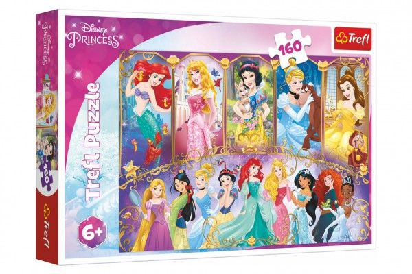 Puzzle Portréty princezen Disney 41x27