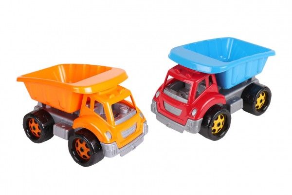 Auto stavební sklápěčka plast na volný chod 3 barvy 19x18x26cm 12m+ Teddies