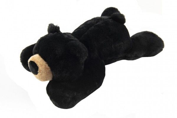 Medvěd černý ležící plyš 30x18x50cm 0+ Teddies