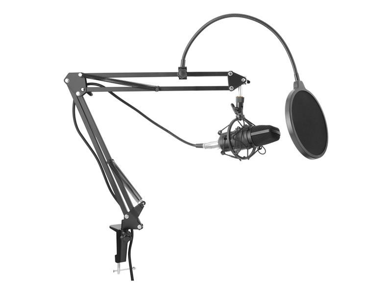 Mikrofon YENKEE YMC 1030 STREAMER stolní - rozbaleno