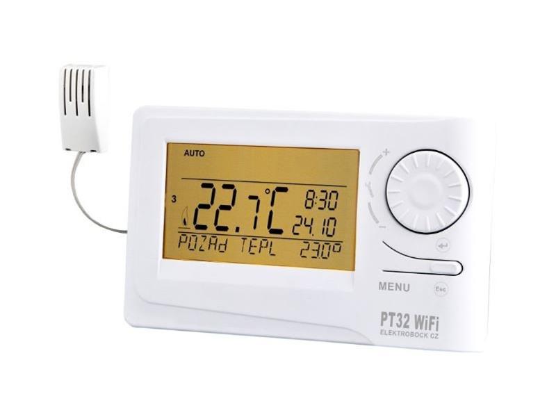 Termostat ELEKTROBOCK PT32 WiFi - rozbaleno