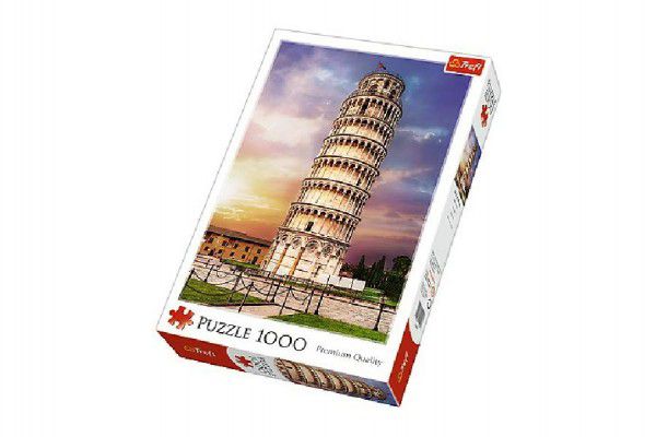 Trefl 10441 Šilmá věž v Pise Itálie 1000 dílků Teddies