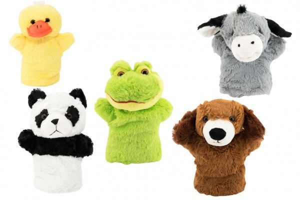 Maňásek zvířátka plyš 23 cm 5 druhů 0+ Teddies