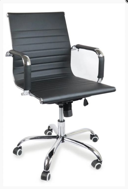 Kancelářská židle Idaho - černá WolgaWave
