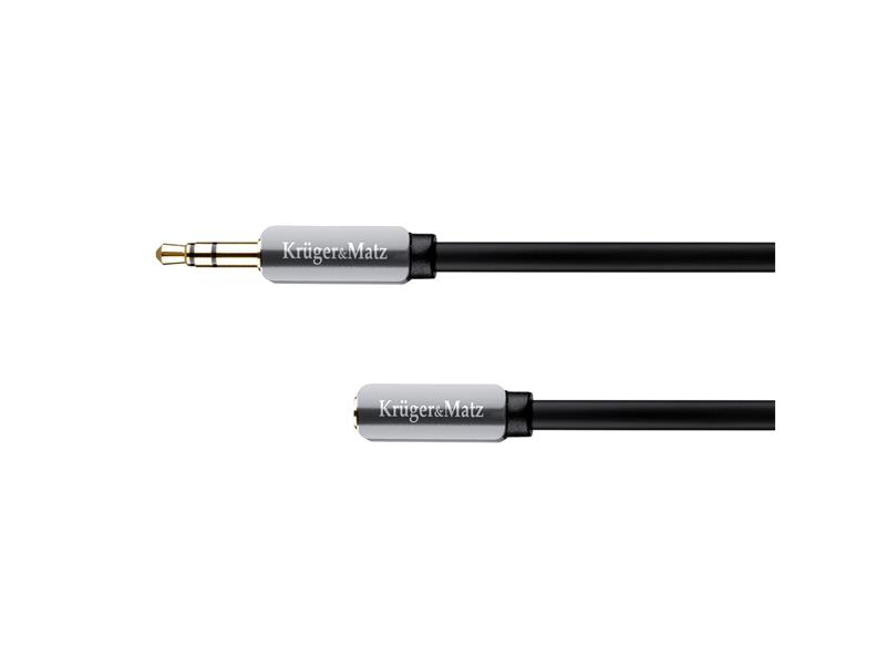 Kabel KRUGER & MATZ JACK 3.5 konektor/JACK 3.5 zdířka 1