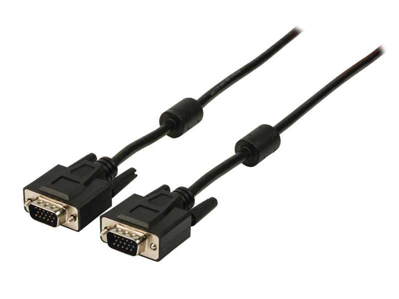 Kabel 1x VGA konektor - 1x VGA konektor 5m VALUELINE VLCP59000B50