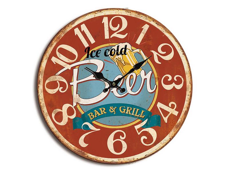 Hodiny BALANCE ICE COLD BEER 40cm