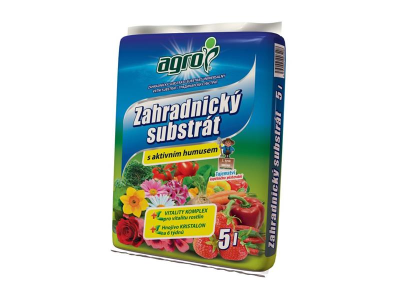 Substrát zahradnický AGRO 5L